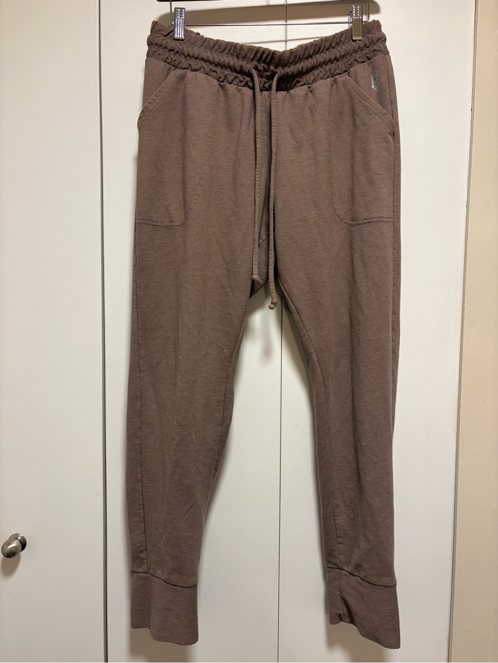 Free People Movement Brown Jogger Sweatpants Sunny Skinny